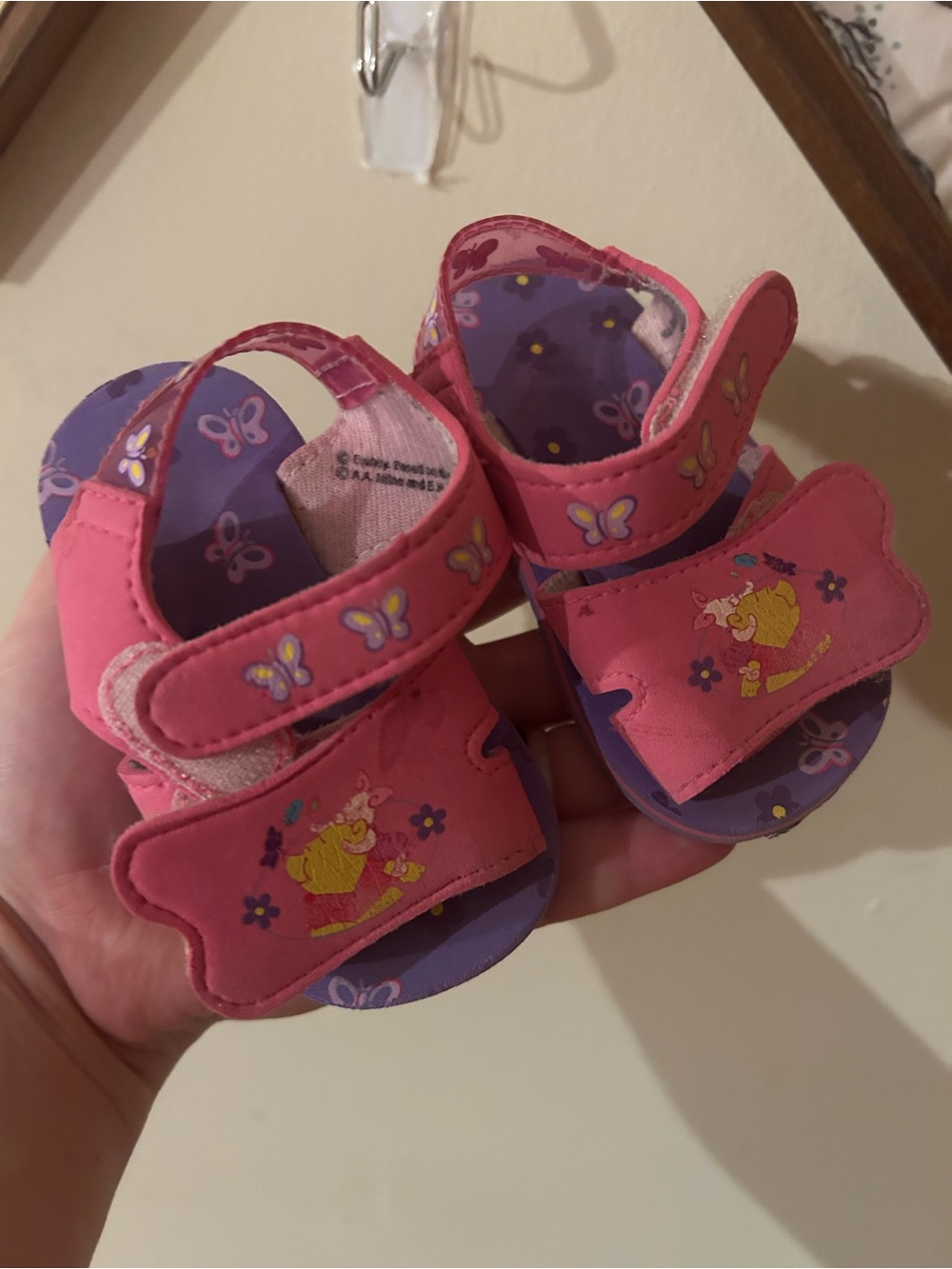 Winnie the Pooh and Piglet Baby Sandals